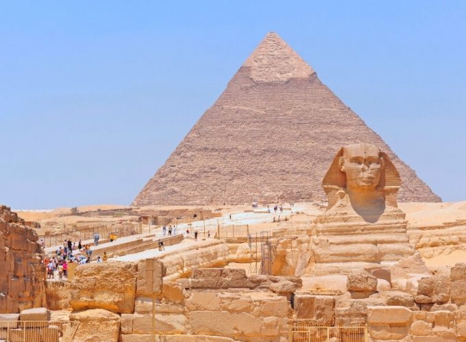 Giza Pyramid in Cario