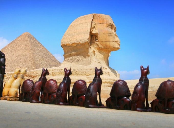 Giza Side View in Cario