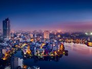 Hanoi City Night View