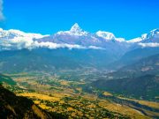 Pokhara Mountain Village Aerial View
