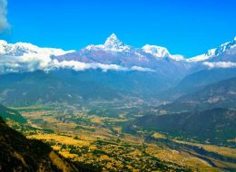 Pokhara Mountain Village Aerial View