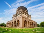 Hyderabad Qutb Shahi Tombs View