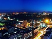 Nairobi City Night View