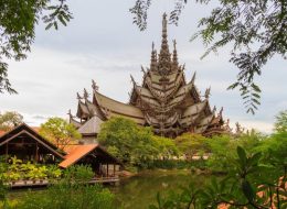 Pattaya Buddha Temple Roof