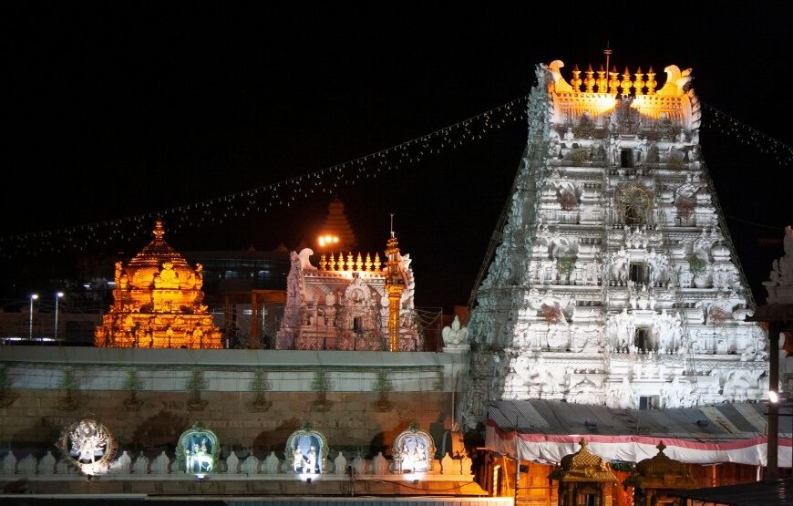Holy Journey to Tirupati with Flights – 02 Nights & 03 Days