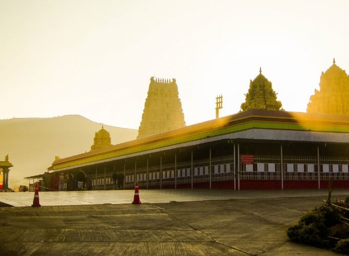 Tirupati Venkateswara Temple View